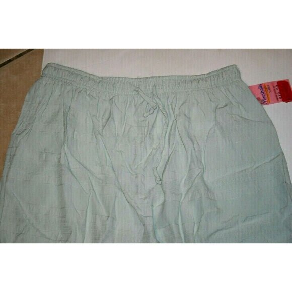 J London pajama pants womens XL Marshalls green drawstrings elastic 30 x 30 new - Picture 2 of 10